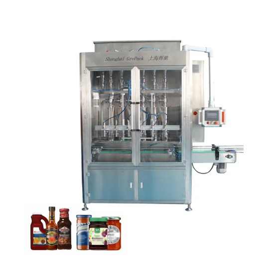 Máquina automática de llenado de aceite de cocina salsa mermelada máquina de llenado de miel