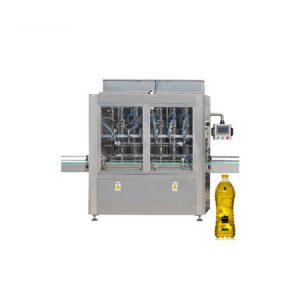 Máquina de etiquetado de llenado y taponado de aceite de botella pequeña