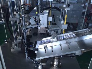 Máquina de llenado de tubos cosméticos con sellado ultrasónico