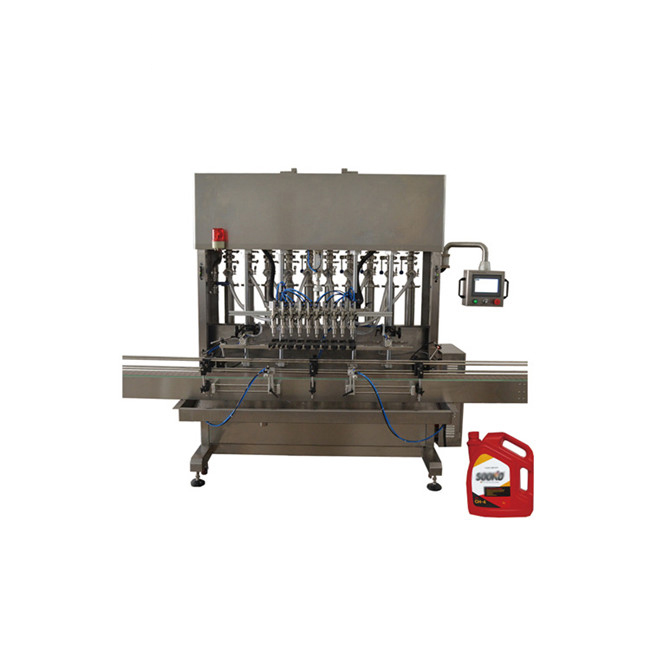 Máquina de etiquetado de llenado y llenado de botellas de pasta de tomate pequeña automática de alta calidad para tarro de vidrio
