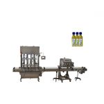 Máquina automática de llenado de líquidos de aceite de motor de lubricante de botella de pistón 1-5L