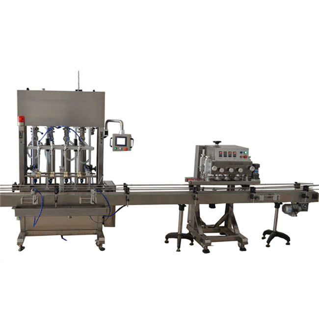 Equipo automático de embotellado de líquidos 50ml máquina de llenado de alcohol médico