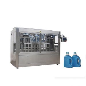 Máquina automática de envasado de botellas de aceite de mostaza con 10 boquillas líquidas